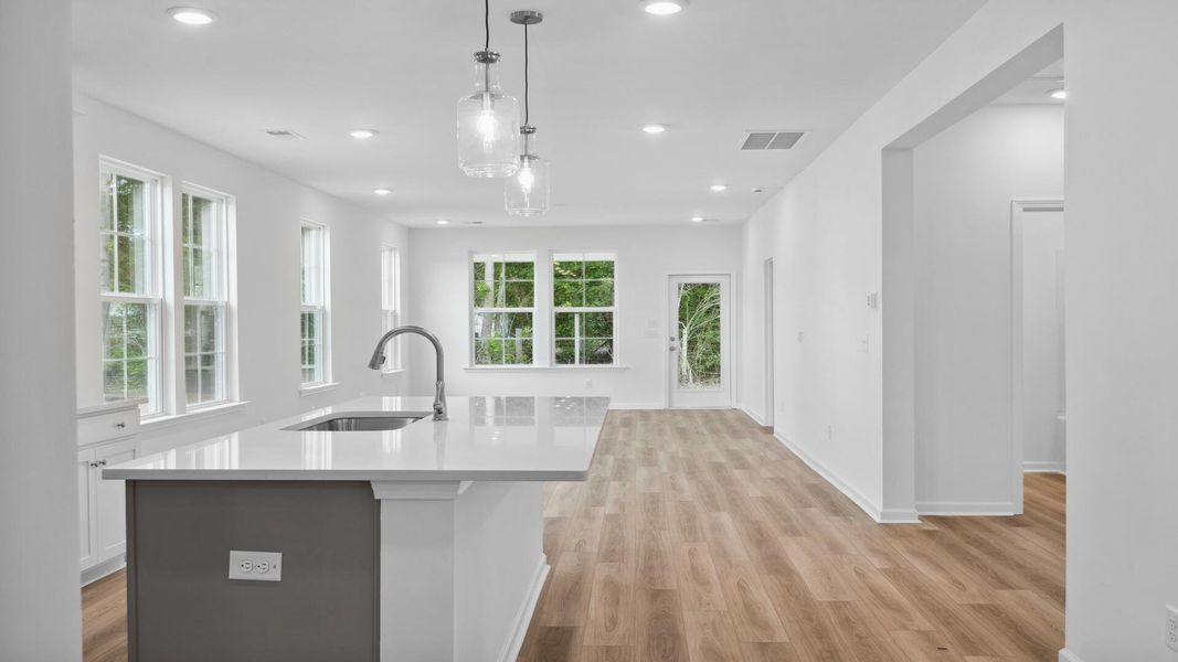 Furnished interior view inside a new home in , Summerville (Image 5).