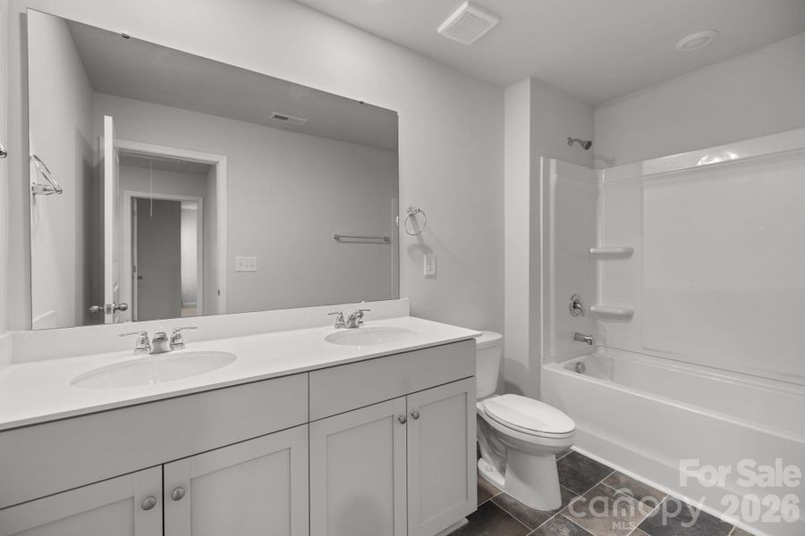 Furnished interior view inside a new home in Townes at Ribbon Walk, Charlotte (Image 7).