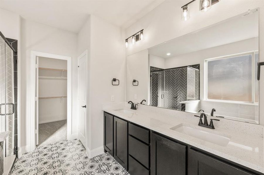 Furnished interior view inside a new home in Mockingbird Hills 60-65, Joshua (Image 18).