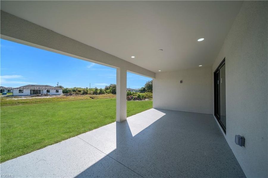Exterior details and patio area of a home in , Lehigh Acres (Image 28). Exterior details and patio area of a home in , Lehigh Acres (Image 28).