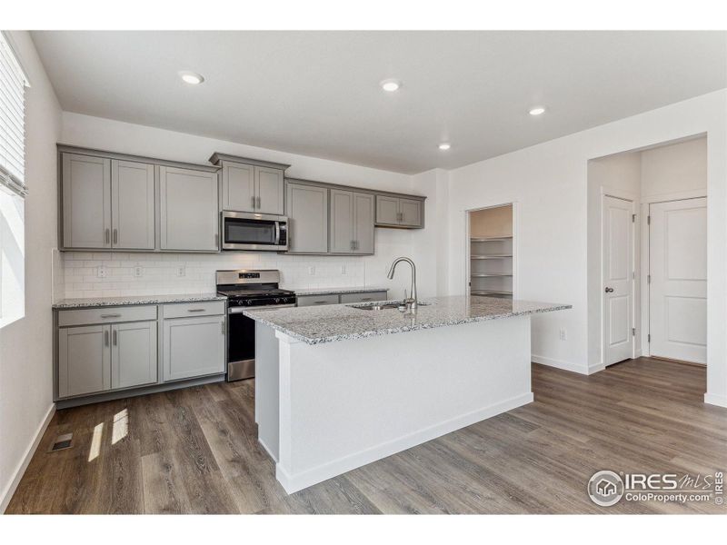 Furnished interior view inside a new home in Tailholt, Severance (Image 7).