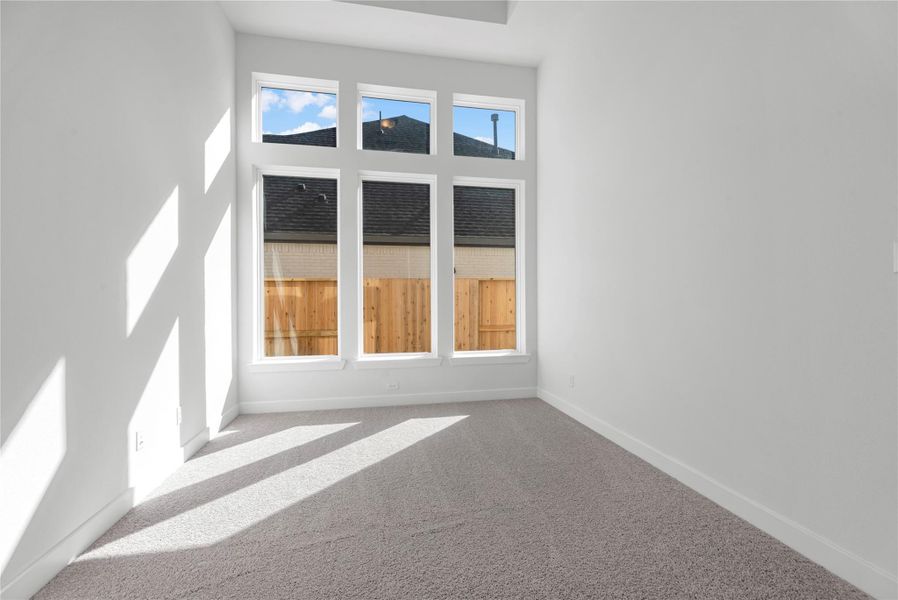 Spacious, unfurnished interior of a new home in Meridiana, Manvel (Image 15). Spacious, unfurnished interior of a new home in Meridiana, Manvel (Image 15).