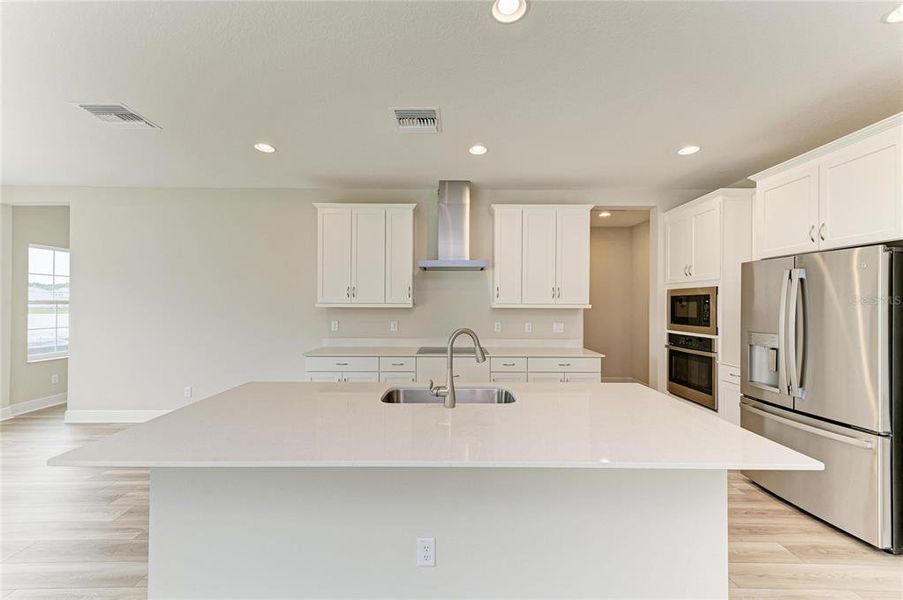 Furnished interior view inside a new home in Mirada, San Antonio (Image 10).