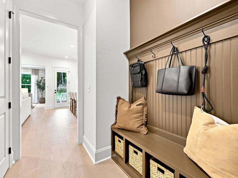 Representative furnished interior of a home built from the The Barrington by Davidson Homes LLC in Rockport, Wake Forest (Image 19).