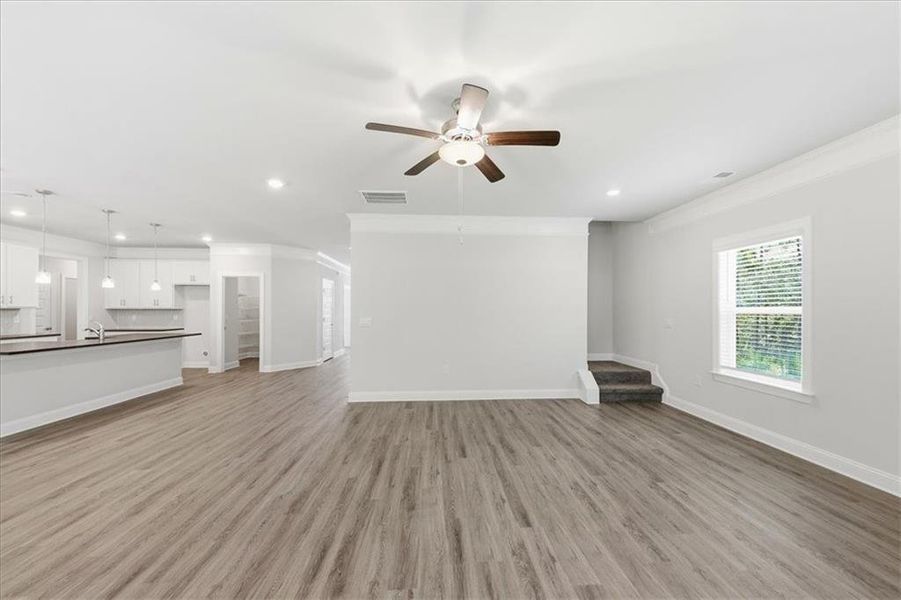 Spacious, unfurnished interior of a new home in Tuscany Hills, Douglasville (Image 45). Spacious, unfurnished interior of a new home in Tuscany Hills, Douglasville (Image 45).