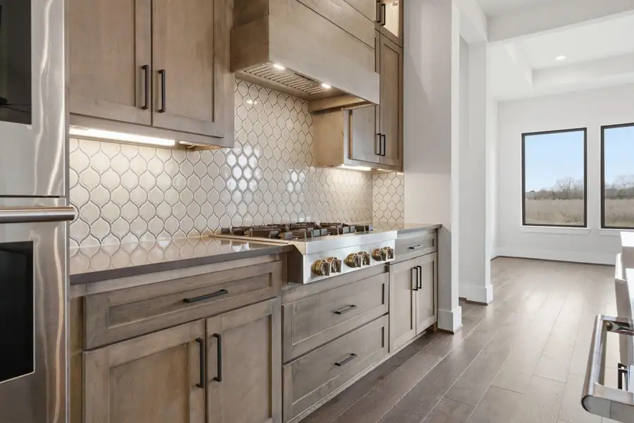 Furnished interior view inside a new home in High Meadow Estates, New Waverly (Image 5).