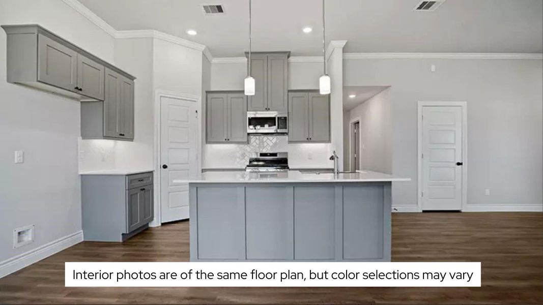 Furnished interior view inside a new home in Grand Oaks Reserve, Cleveland (Image 3).