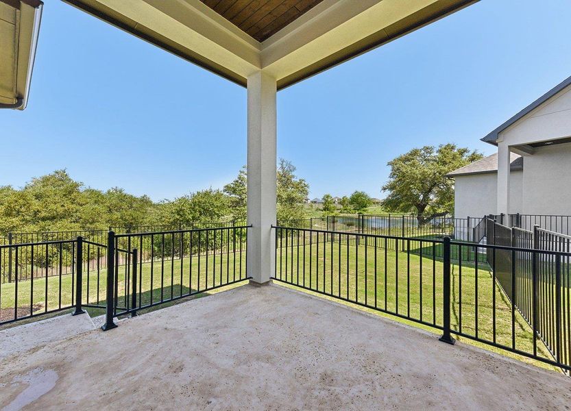 Balcony featuring a water view and a patio Balcony featuring a water view and a patio