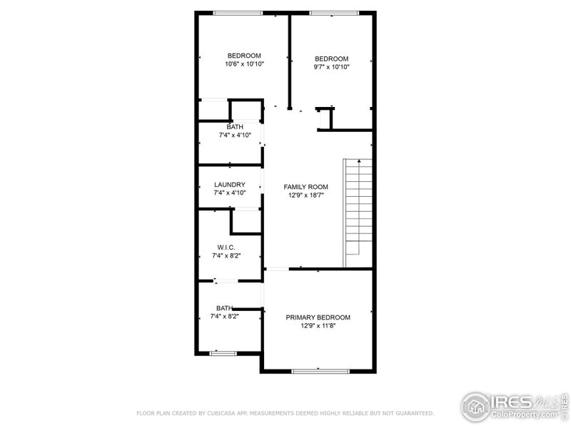 Upper Level Floor Plan