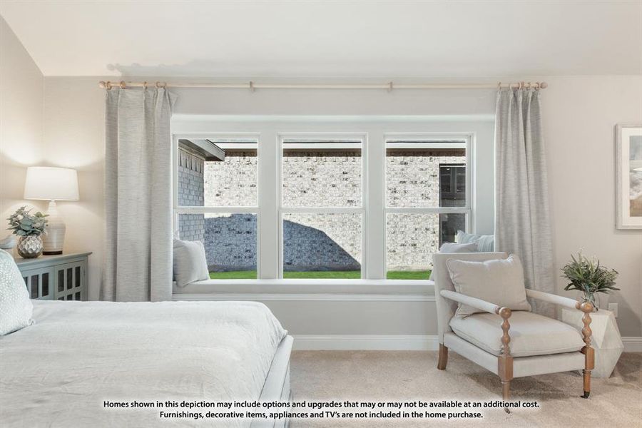 Furnished interior view inside a new home in Abe's Landing, Granbury (Image 16).