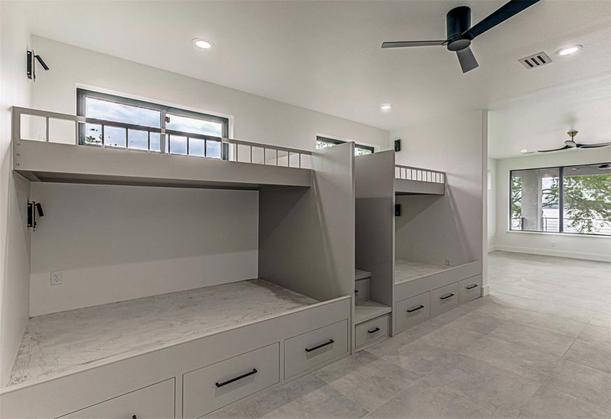 Bunkroom, Upstairs