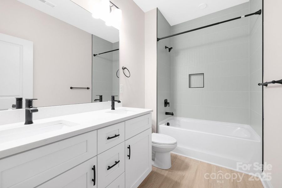 Furnished interior view inside a new home in , Charlotte (Image 7).