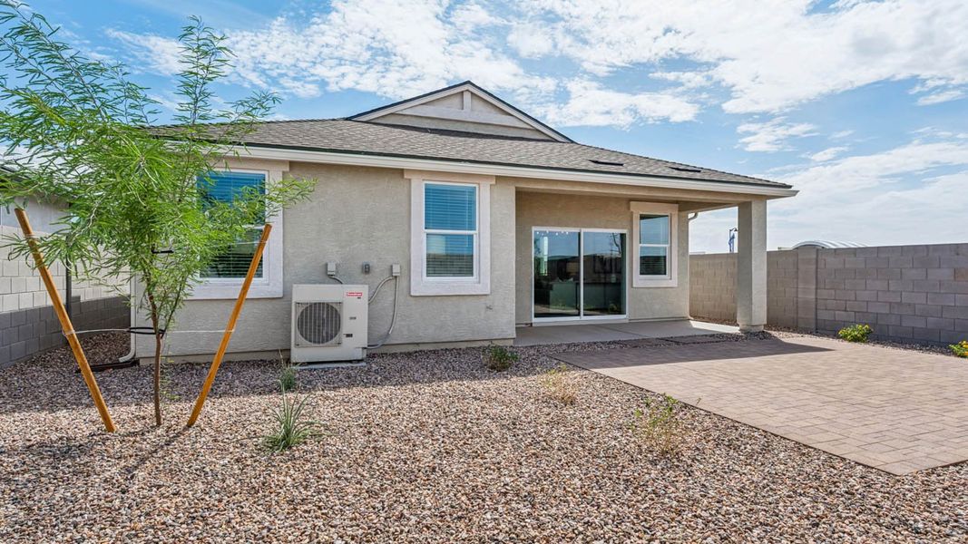 Representative exterior details of a home built from the Gaven by D.R. Horton in Upper Canyon, Phoenix (Image 24).