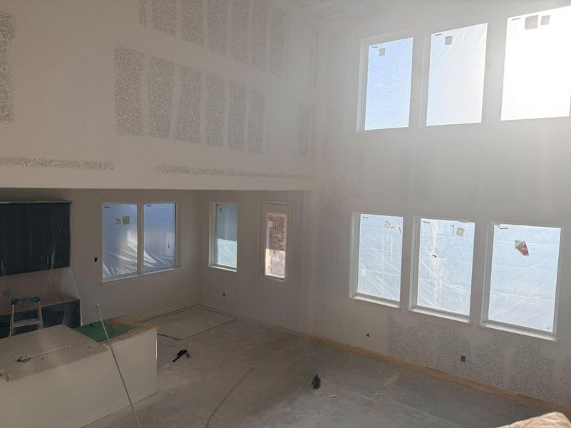 Actual progress of your home