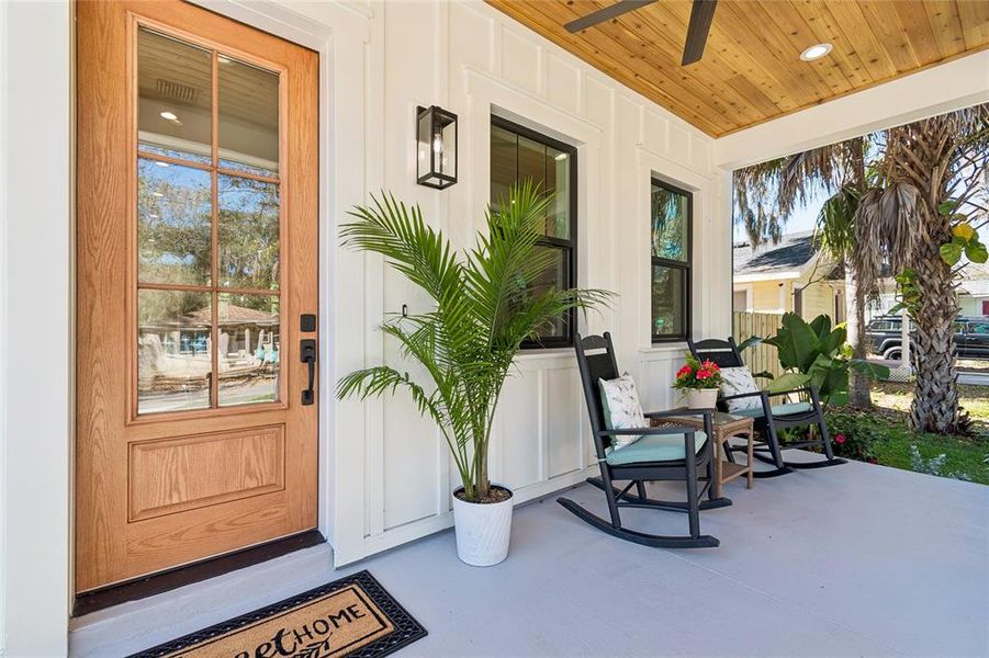 Exterior details and patio area of a home in , Tampa (Image 34). Exterior details and patio area of a home in , Tampa (Image 34).