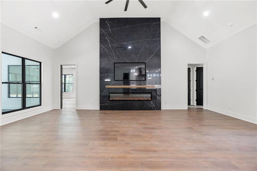 Spacious, unfurnished interior of a new home in , Chattahoochee Hills (Image 25).