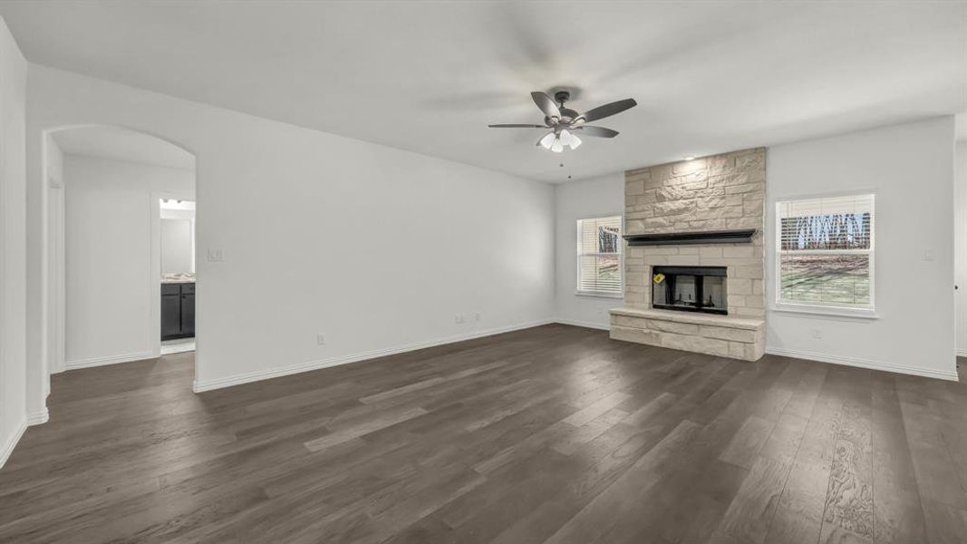 Spacious, unfurnished interior of a new home in , Poolville (Image 30).