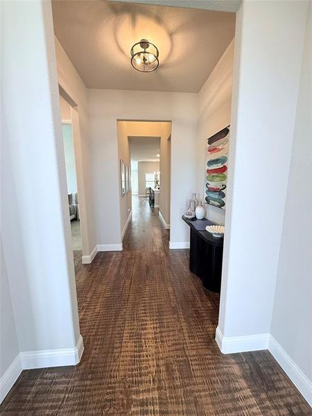 Furnished interior view inside a new home in , Godley (Image 14).