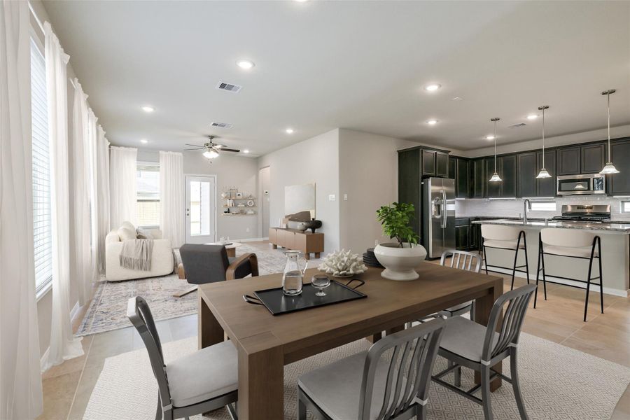 Virtually Rendered Image.