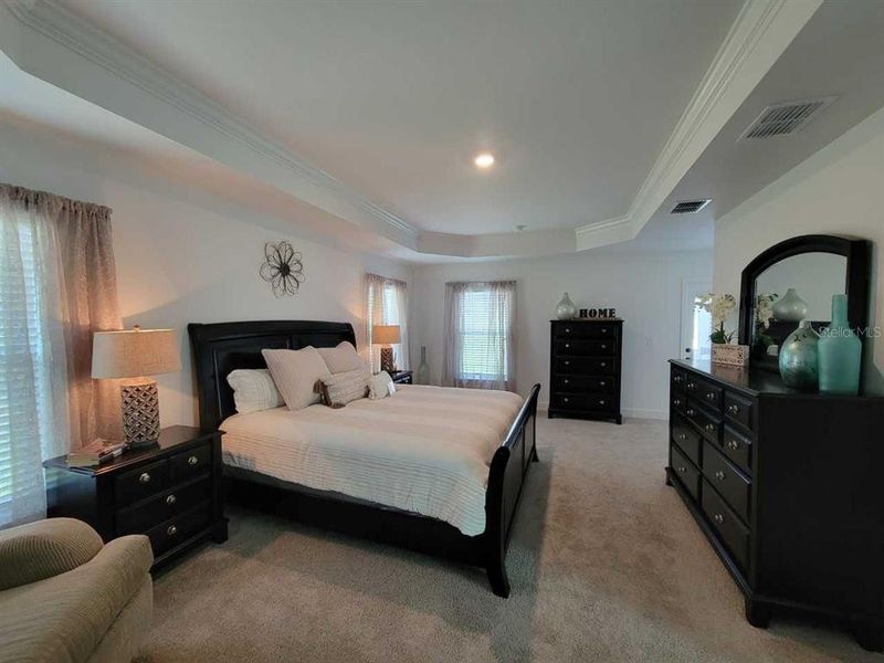Furnished interior view inside a new home in Ocala Crossings South, Ocala (Image 16). Furnished interior view inside a new home in Ocala Crossings South, Ocala (Image 16).