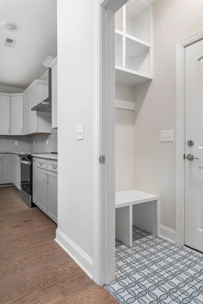 Representative furnished interior of a home built from the The Camden by Greentech Homes LLC in Nature's Cove, Ooltewah (Image 11).