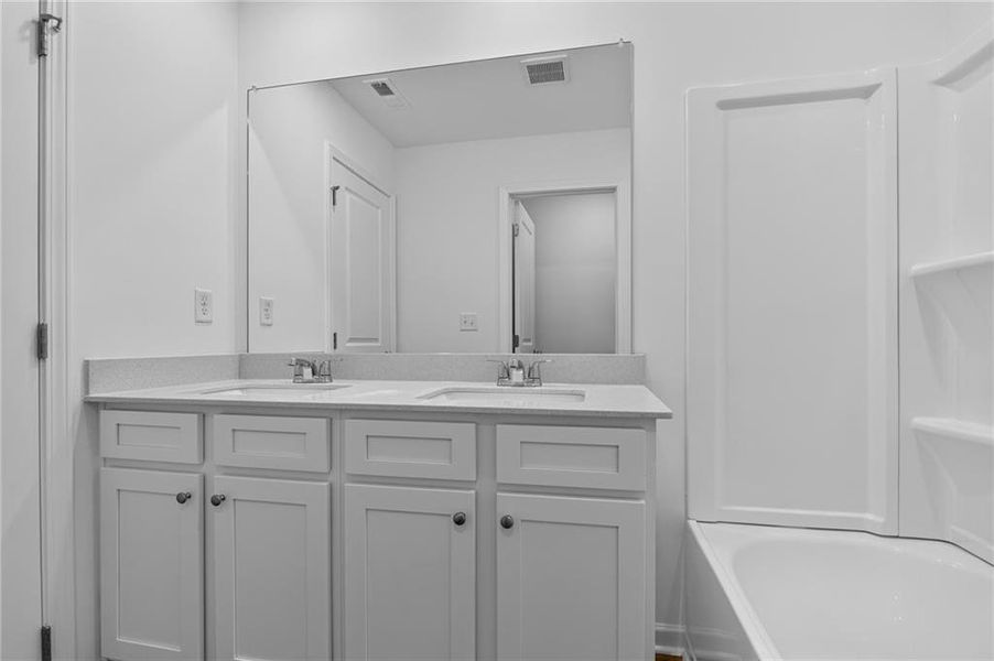 Furnished interior view inside a new home in Apalachee Hills, Bethlehem (Image 7).