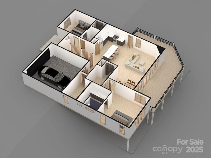 3D Layout Main Level