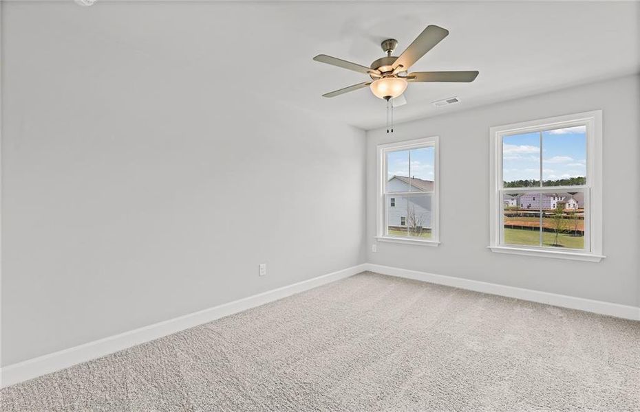 Spacious, unfurnished interior of a new home in Anderson Point Estates, McDonough (Image 30). Spacious, unfurnished interior of a new home in Anderson Point Estates, McDonough (Image 30).