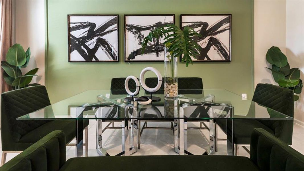 Furnished interior view inside a new home in , Clermont (Image 13). Furnished interior view inside a new home in , Clermont (Image 13).