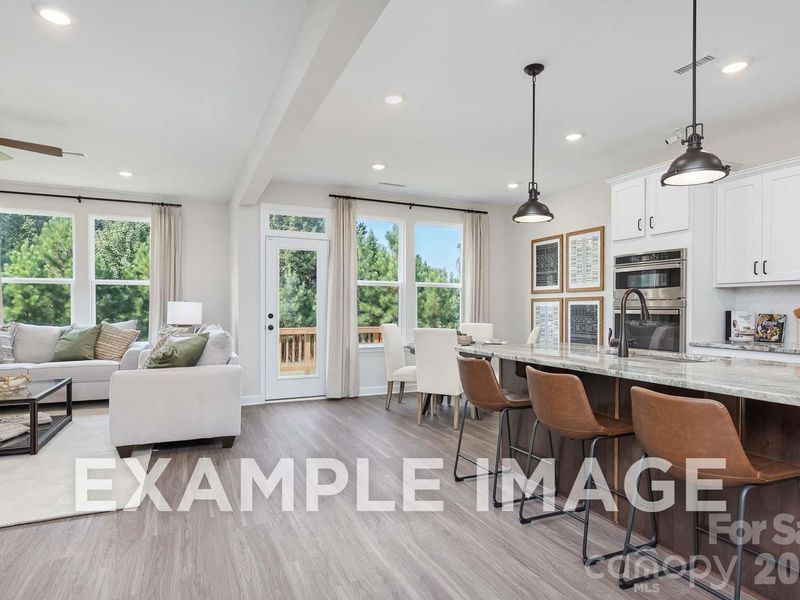 Furnished interior view inside a new home in Windgate, Mooresville (Image 10).