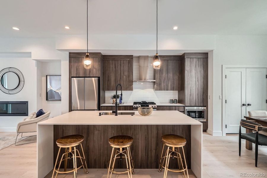 Furnished interior view inside a new home in Applewood Village, Lakewood (Image 8).