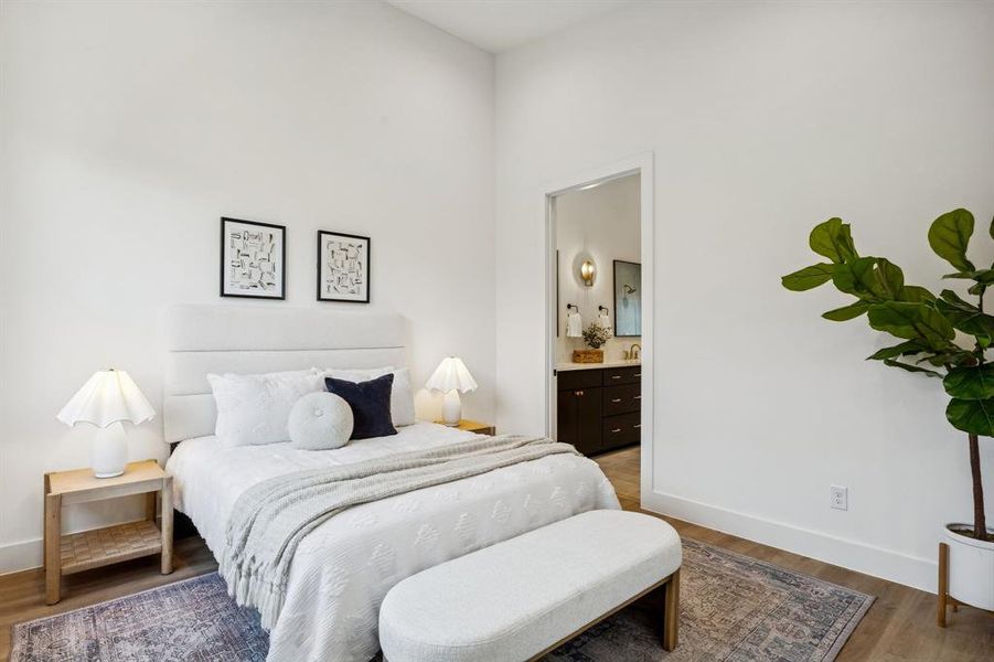 Furnished interior view inside a new home in , Dallas (Image 9). Furnished interior view inside a new home in , Dallas (Image 9).