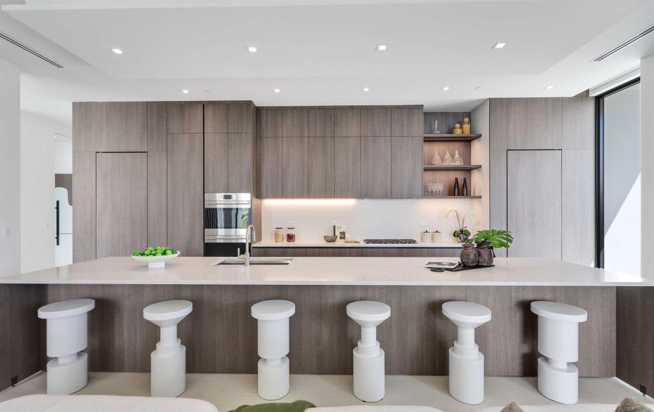 Furnished interior view inside a new home in , Palm Beach Gardens (Image 18).