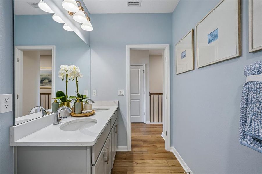 Furnished interior view inside a new home in The Brooke, Brandon (Image 26).
