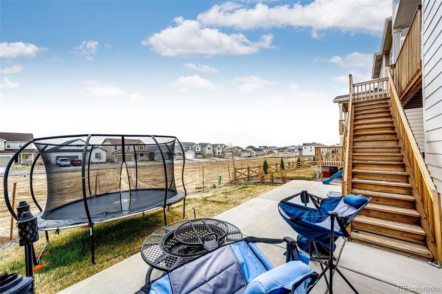 Exterior details and patio area of a home in , Colorado Springs (Image 3).