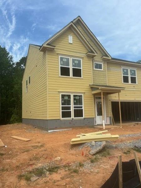 In-progress construction of a new home in Edenglen, Buford, GA (Image 30).