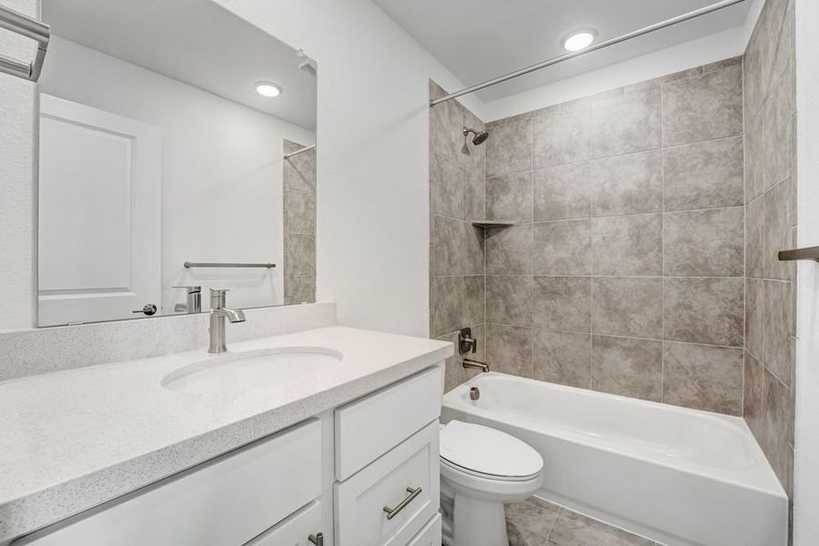 Furnished interior view inside a new home in Lisso, Pflugerville (Image 8).