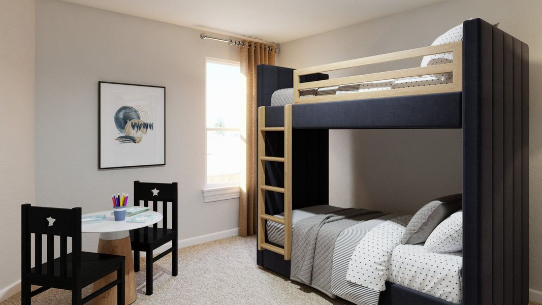 Representative furnished interior of a home built from the The Bluff by Legend Homes in Hanna Ranch, Fort Worth (Image 15).