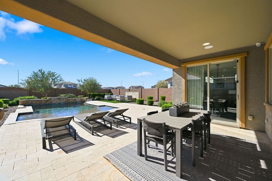 Representative exterior details of a home built from the Paisley by Taylor Morrison in La Mira Discovery Collection, Mesa (Image 3). Representative exterior details of a home built from the Paisley by Taylor Morrison in La Mira Discovery Collection, Mesa (Image 3).