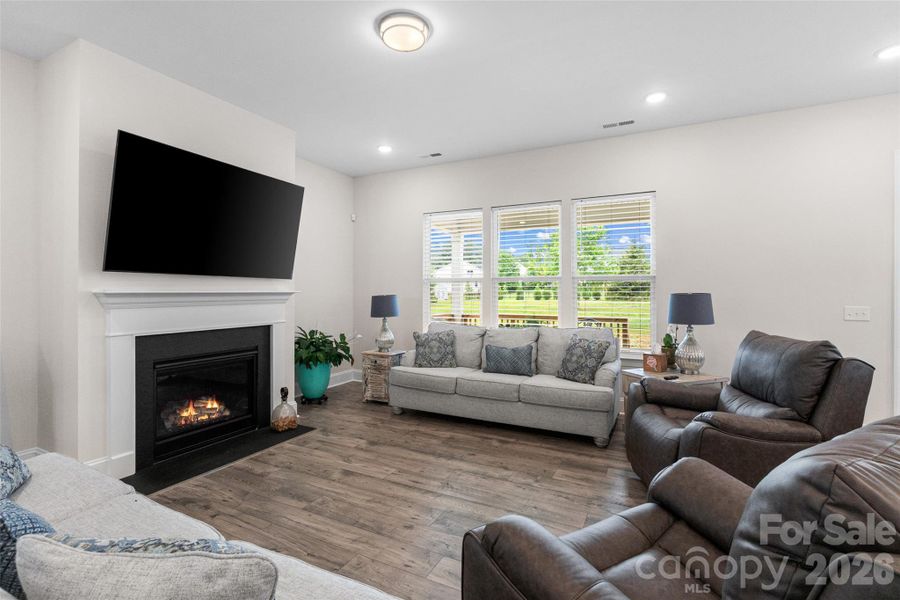 Furnished interior view inside a new home in , Clover (Image 8).