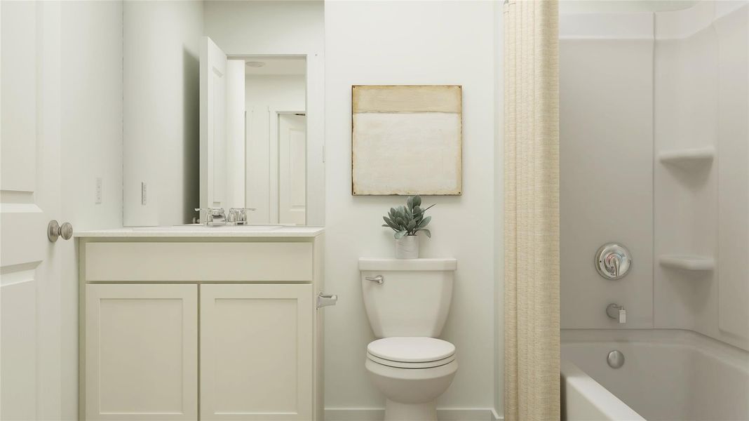 Furnished interior view inside a new home in Cypress Green, Hockley (Image 25). Furnished interior view inside a new home in Cypress Green, Hockley (Image 25).
