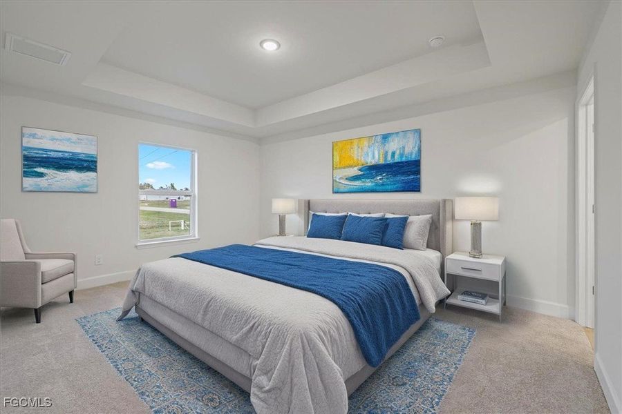 Furnished interior view inside a new home in Cape Coral, Cape Coral (Image 6). Furnished interior view inside a new home in Cape Coral, Cape Coral (Image 6).