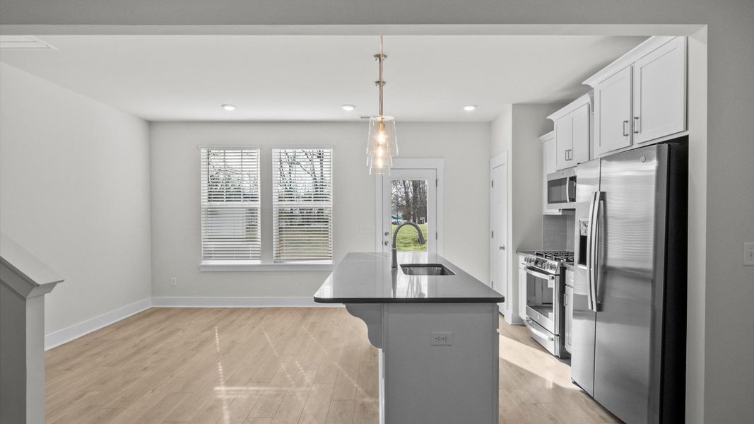 Furnished interior view inside a new home in Ransdell Pointe, Spartanburg (Image 10).