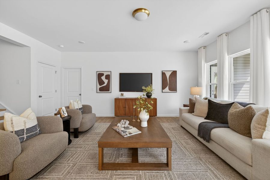 Furnished interior view inside a new home in Nathans Ridge, Lillington (Image 13).