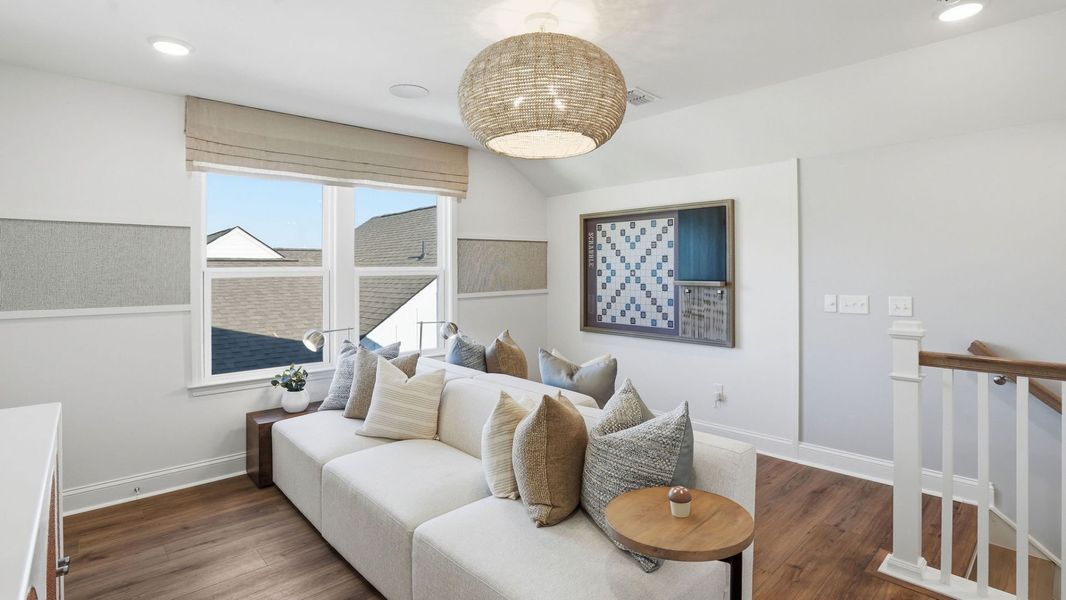 Representative furnished interior of a home built from the Compass by Del Webb in Del Webb Point Hope, Charleston (Image 24).