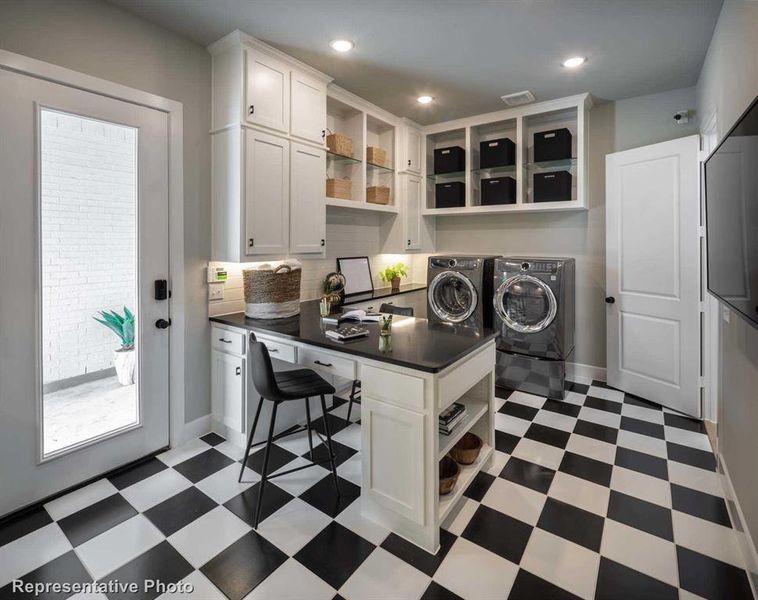 Laundry Room/Craft Room (Representative Photo)