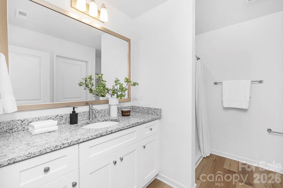 Furnished interior view inside a new home in , Hickory (Image 12).