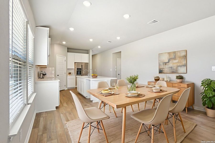 Furnished interior view inside a new home in Sagebrooke - Premier Series, San Antonio (Image 19).