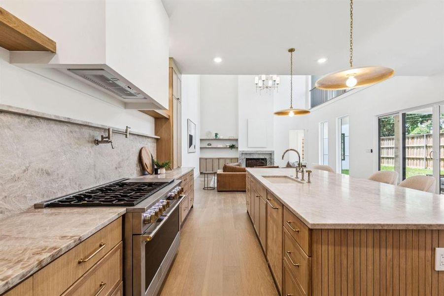 Furnished interior view inside a new home in , Dallas (Image 18).