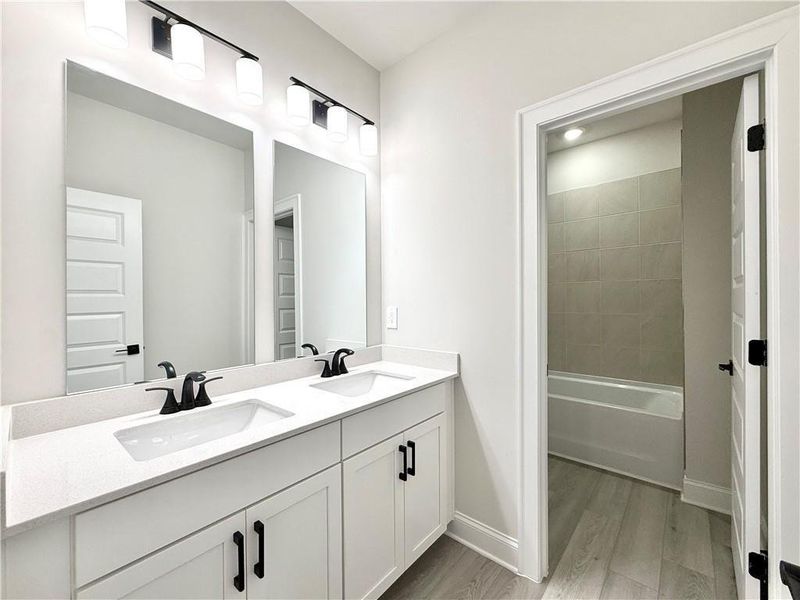 Furnished interior view inside a new home in , Braselton (Image 12). Furnished interior view inside a new home in , Braselton (Image 12).